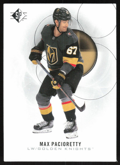 Max Pacioretty 2020 SP Hockey # 7 Vegas Golden Knights - Collectible Craze America