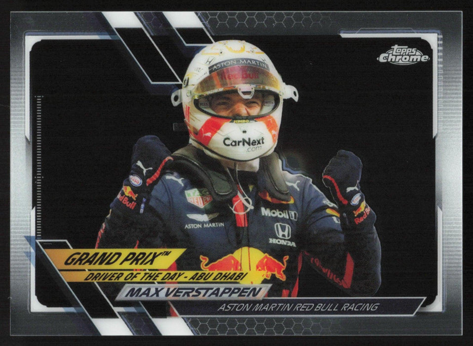 Max Verstappen 2021 Topps Chrome Formula 1 # 155 Aston Martin Red Bull Racing - Collectible Craze America