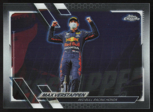 Max Verstappen 2021 Topps Chrome Formula 1 # 48 Red Bull Racing Honda - Collectible Craze America