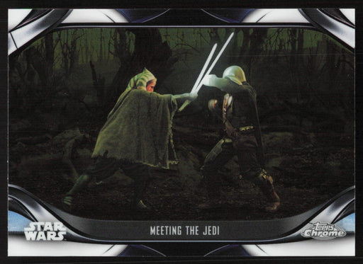 Meeting the Jedi 2022 Topps Chrome Star Wars Mandalorian # S2-28 - Collectible Craze America