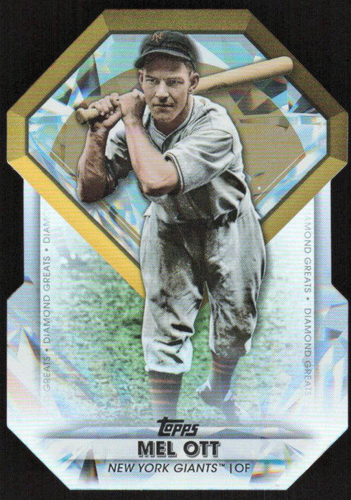 Mel Ott 2022 Topps Update Diamond Greats # DGDC-65 New York Giants - Collectible Craze America