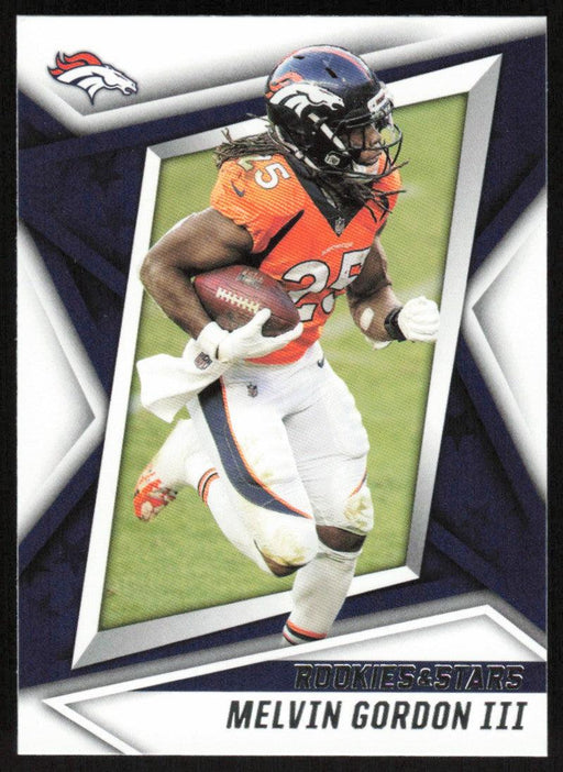 Melvin Gordon III 2021 Panini Rookies & Stars # 65 Denver Broncos Base - Collectible Craze America