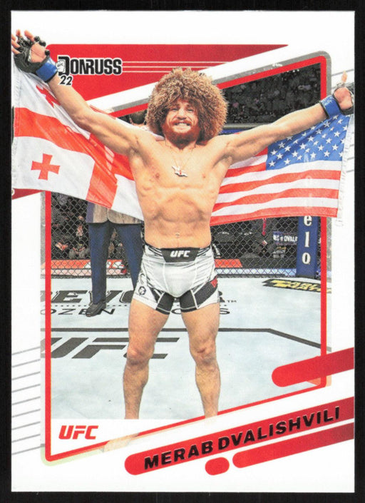 Merab Dvalishvili 2022 Panini Donruss UFC Base # 6 Bantamweight - Collectible Craze America