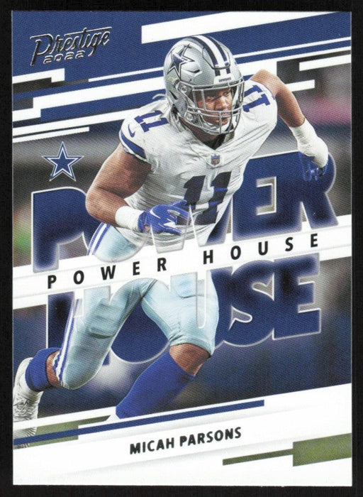 Micah Parsons 2022 Panini Prestige Power House # PH-21 Insert Dallas Cowboys - Collectible Craze America