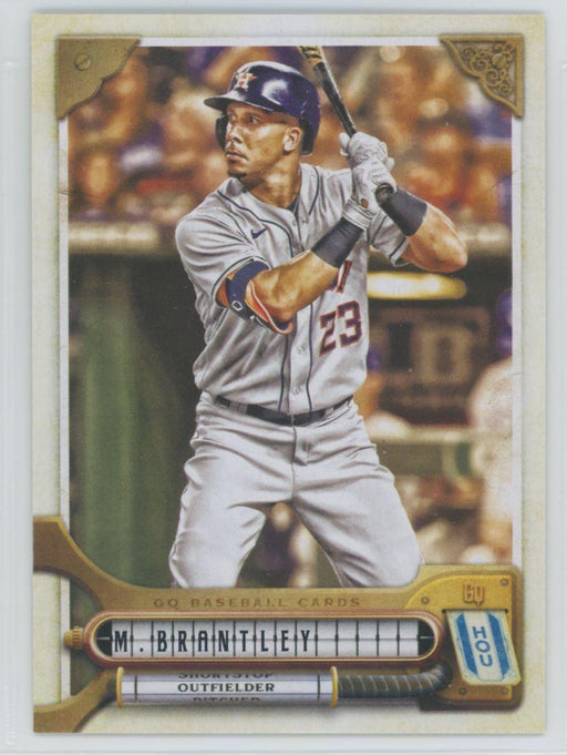 Michael Brantley 2022 Topps Gypsy Queen # 46 Houston Astros - Collectible Craze America