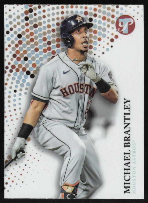 Michael Brantley 2022 Topps Pristine # 254 Refractor Houston Astros - Collectible Craze America