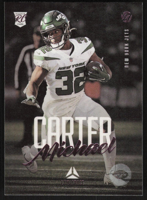 Michael Carter 2021 Panini Chronicles Luminance # 207 RC Pink New York Jets - Collectible Craze America