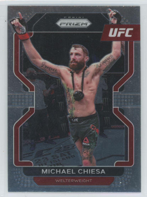 Michael Chiesa 2022 Panini Prizm UFC # 110 - Collectible Craze America