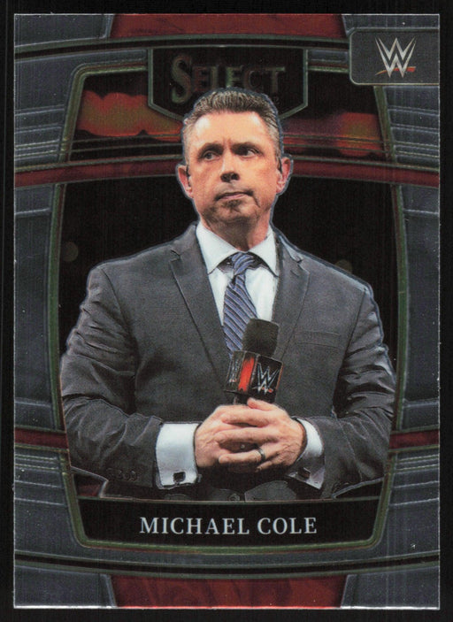 Michael Cole 2022 Panini Select WWE # 100 SmackDown Concourse Base - Collectible Craze America