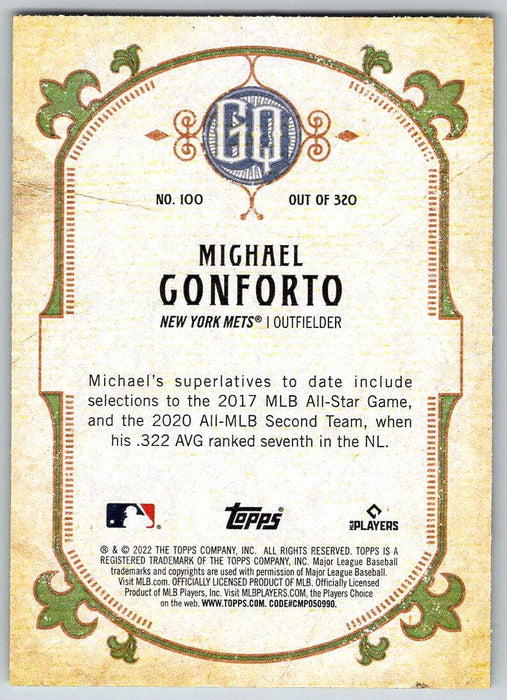 Michael Conforto 2022 Topps Gypsy Queen # 100 New York Mets - Collectible Craze America