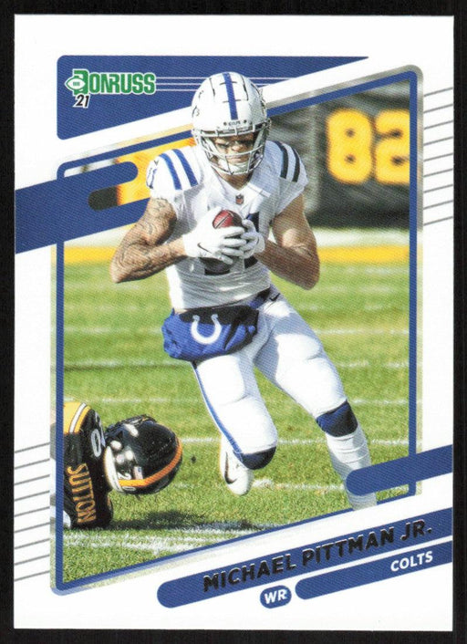 Michael Pittman Jr. 2021 Donruss Football # 151 Indianapolis Colts Base - Collectible Craze America