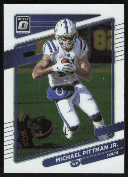 Michael Pittman Jr. 2021 Donruss Optic # 108 Indianapolis Colts - Collectible Craze America