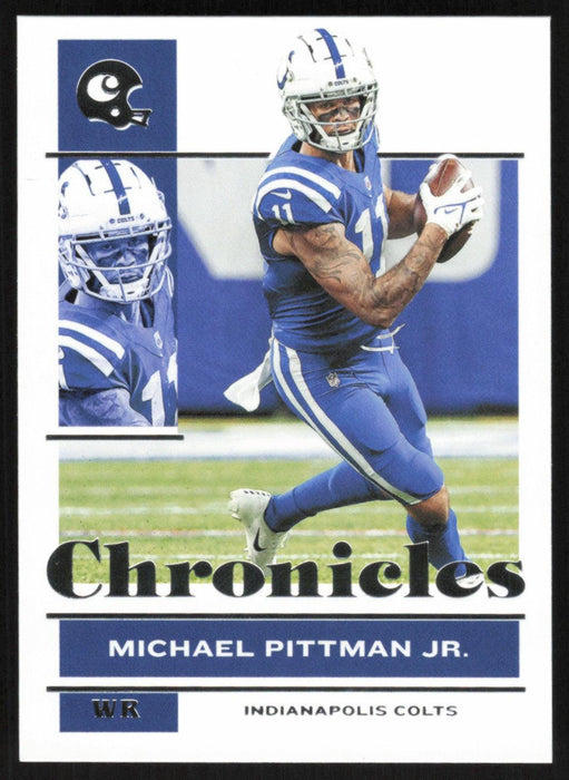 Michael Pittman Jr. 2021 Panini Chronicles # 42 Indianapolis Colts Base - Collectible Craze America