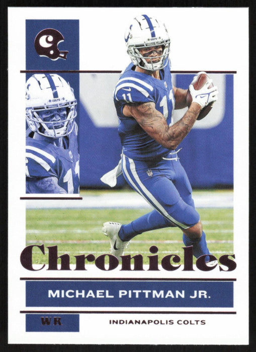 Michael Pittman Jr. 2021 Panini Chronicles # 42 Pink Indianapolis Colts - Collectible Craze America