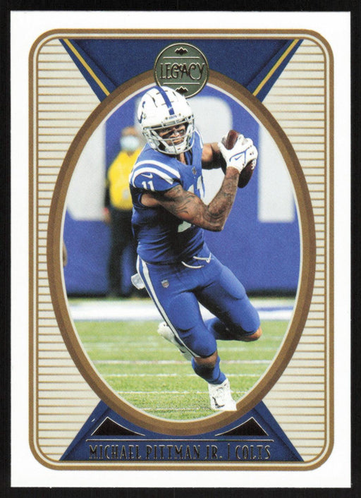 Michael Pittman Jr. 2022 Panini Legacy Football Base # 40 Indianapolis Colts - Collectible Craze America