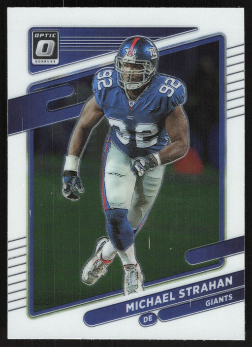 Michael Strahan 2021 Donruss Optic # 18 New York Giants - Collectible Craze America