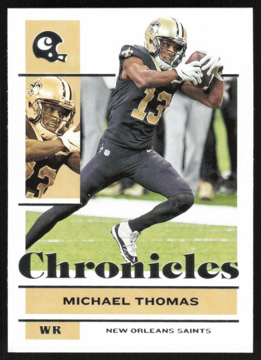 Michael Thomas 2021 Panini Chronicles # 60 New Orleans Saints Base - Collectible Craze America