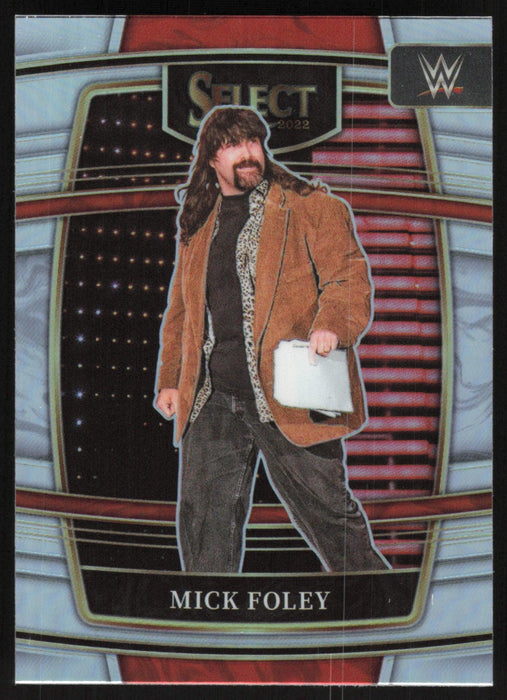 Mick Foley 2022 Panini Select WWE # 24 Concourse Silver Prizm WWE Legends - Collectible Craze America