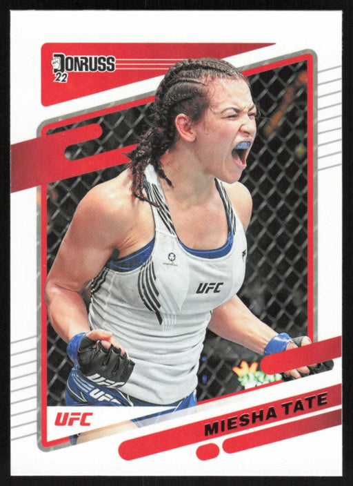 Miesha Tate 2022 Panini Donruss UFC Base # 36 Bantamweight - Collectible Craze America