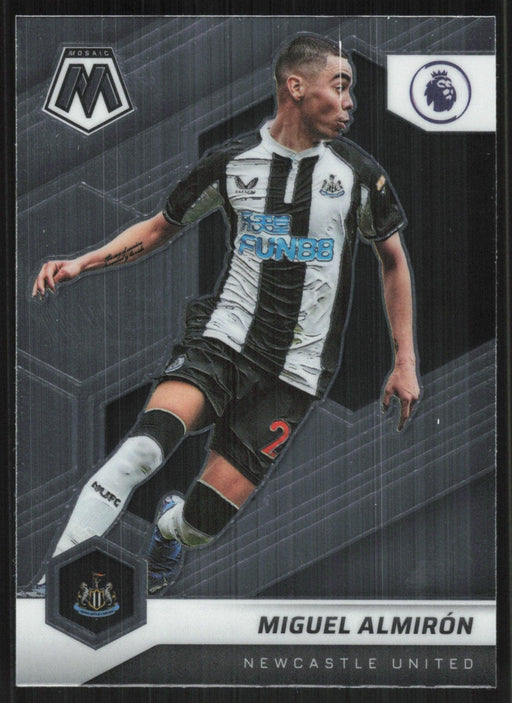 Miguel Almiron 2021 Panini Mosaic Premier League # 189 Newcastle United Base - Collectible Craze America