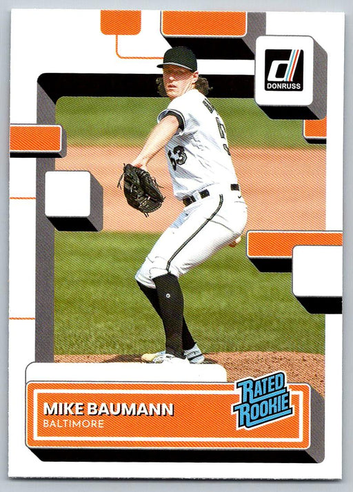 Mike Baumann 2022 Donruss Baseball # 57 RC Baltimore Orioles - Collectible Craze America