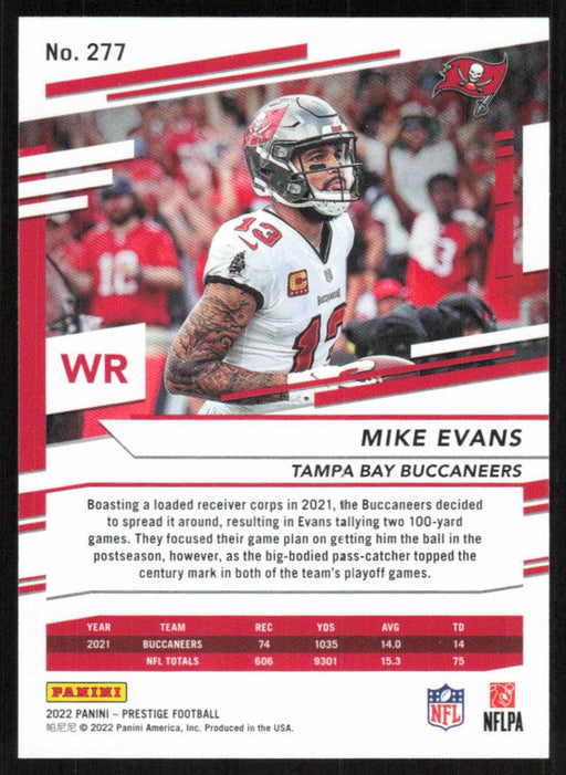 Mike Evans 2022 Panini Prestige # 277 Tampa Bay Buccaneers - Collectible Craze America