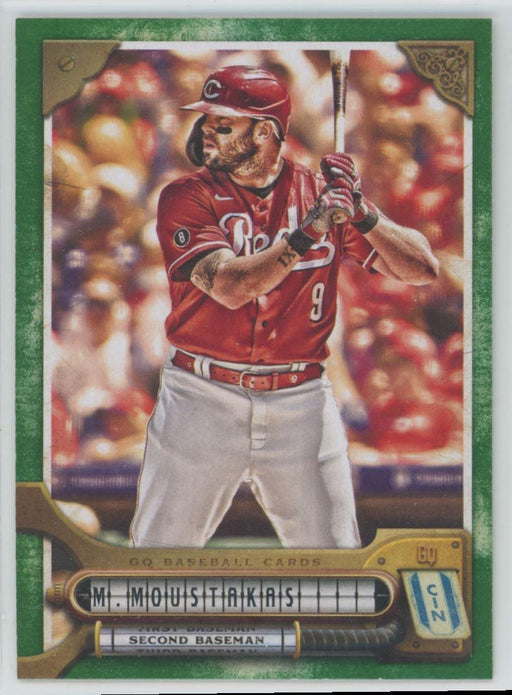 Mike Moustakas 2022 Topps Gypsy Queen # 125 Green Border Cincinnati Reds - Collectible Craze America