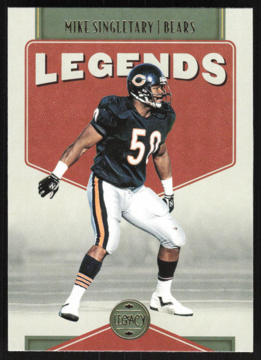 Mike Singletary 2022 Panini Legacy Legends # 123 Chicago Bears Base - Collectible Craze America