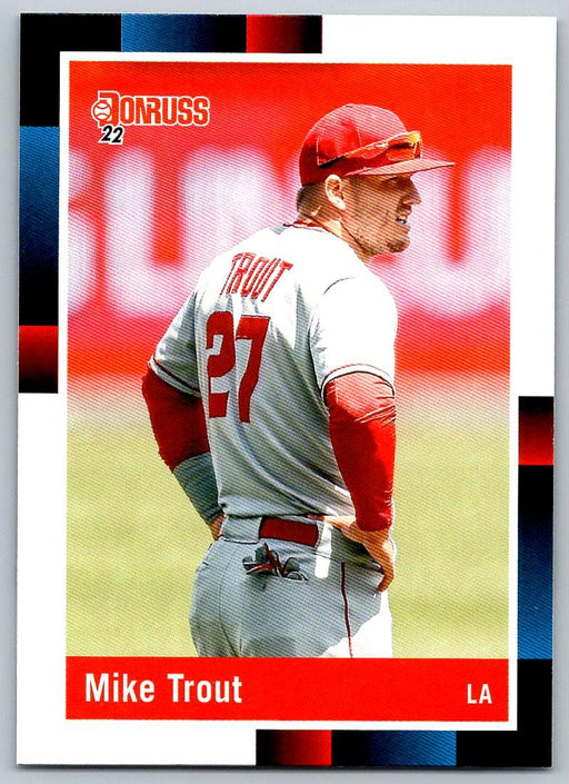 Mike Trout 2022 Donruss Baseball # 265 Los Angeles Angels - Collectible Craze America
