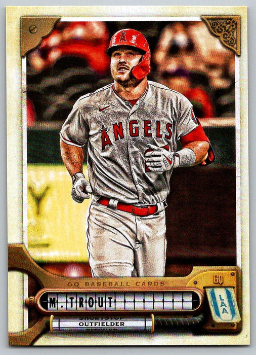 Mike Trout 2022 Topps Gypsy Queen # 72 Los Angeles Angels - Collectible Craze America