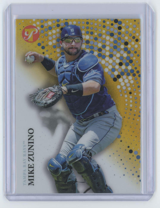 Mike Zunino 2022 Topps Pristine # 258 Gold refractor 42/50 Tampa Bay Rays - Collectible Craze America