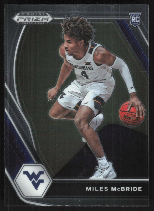 Miles McBride 2021 Panini Prizm Draft Picks # 32 RC West Virginia Mountaineers - Collectible Craze America