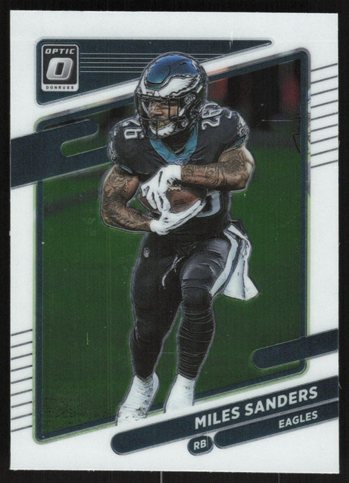 Miles Sanders 2021 Donruss Optic # 10 Philadelphia Eagles - Collectible Craze America