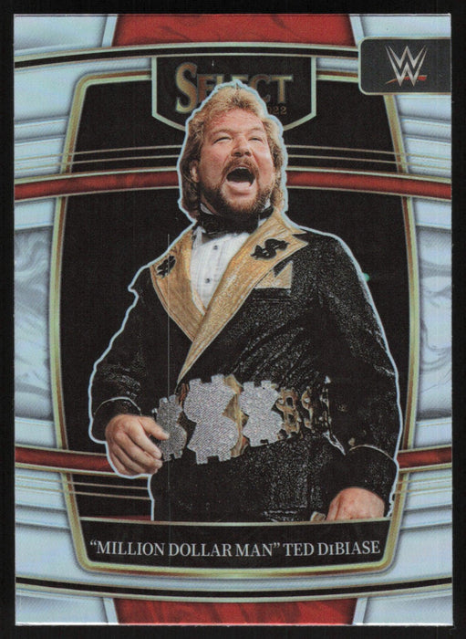 Million Dollar Man Ted DiBiase 2022 Panini Select WWE # 88 Concourse Silver Prizm WWE Legends - Collectible Craze America