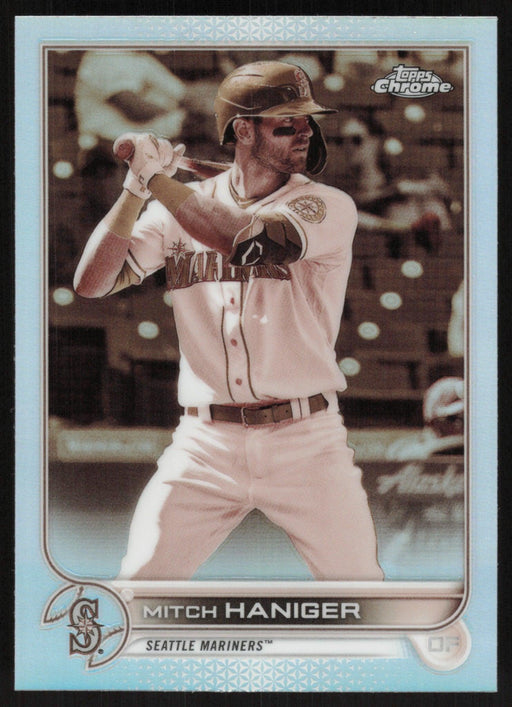 Mitch Haniger 2022 Topps Chrome # 92 Sepia Refractor Seattle Mariners - Collectible Craze America