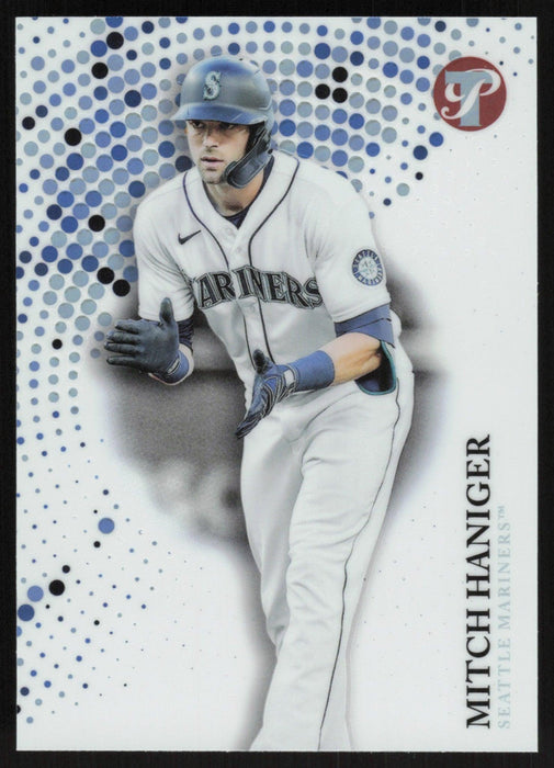 Mitch Haniger 2022 Topps Pristine # 156 Refractor Seattle Mariners - Collectible Craze America