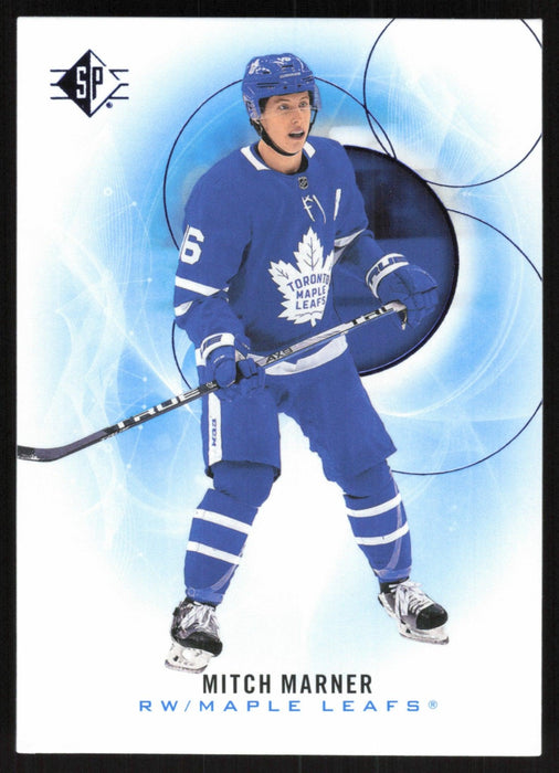 Mitch Marner 2020 SP Hockey # 40 Toronto Maple Leafs Blue Parallel - Collectible Craze America