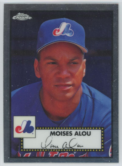 Moises Alou 2021 Topps Chrome Platinum Anniversary # 543 Montreal Expos - Collectible Craze America