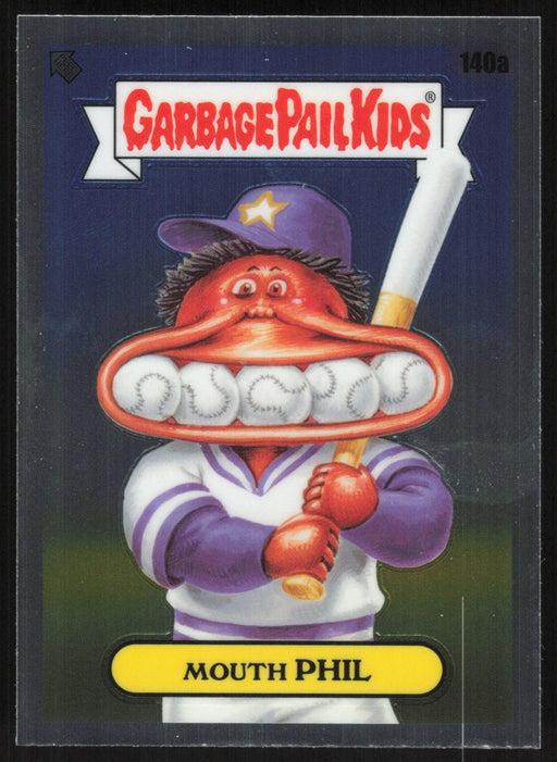 Mouth PHIL 2021 Topps Chrome Garbage Pail Kids Original Series 4 # 140A - Collectible Craze America