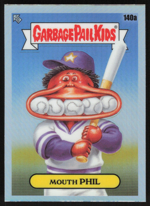 Mouth PHIL 2021 Topps Chrome Garbage Pail Kids Original Series 4 # 140A Refractor - Collectible Craze America