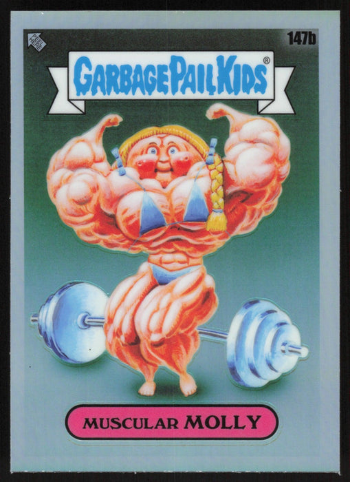 Muscular MOLLY 2021 Topps Chrome Garbage Pail Kids Original Series 4 # 147B Refractor - Collectible Craze America