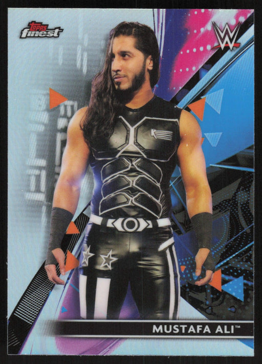 Mustafa Ali 2021 Topps Finest WWE # 23 Refractor - Collectible Craze America