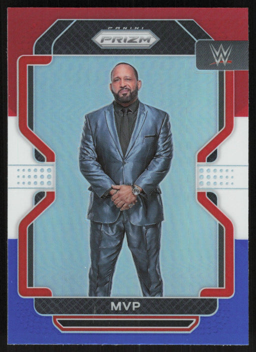 MVP 2022 Panini Prizm WWE # 134 Red White Blue Prizm Raw - Collectible Craze America