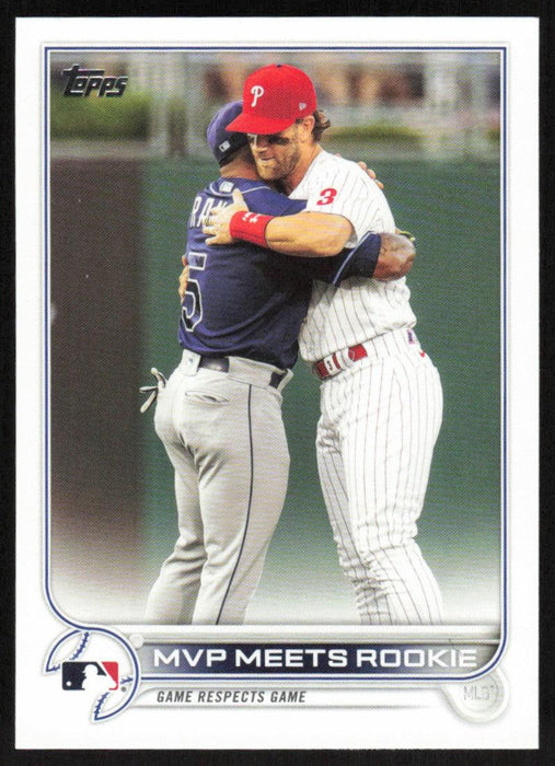 MVP Meets Rookie 2022 Topps Series 2 # 367 Base Tampa Bay Rays/Philadelphia Phillies - Collectible Craze America