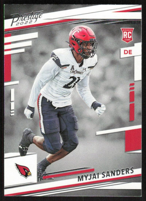 Myjai Sanders 2022 Panini Prestige # 350 RC Arizona Cardinals - Collectible Craze America