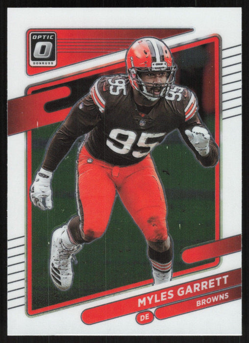 Myles Garrett 2021 Donruss Optic # 143 Cleveland Browns - Collectible Craze America