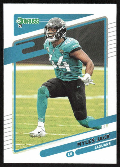 Myles Jack 2021 Donruss Football # 138 Jacksonville Jaguars Base - Collectible Craze America