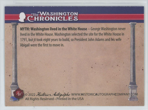 MYTH: White House 2022 The Washington Chronicles # 212 - Collectible Craze America