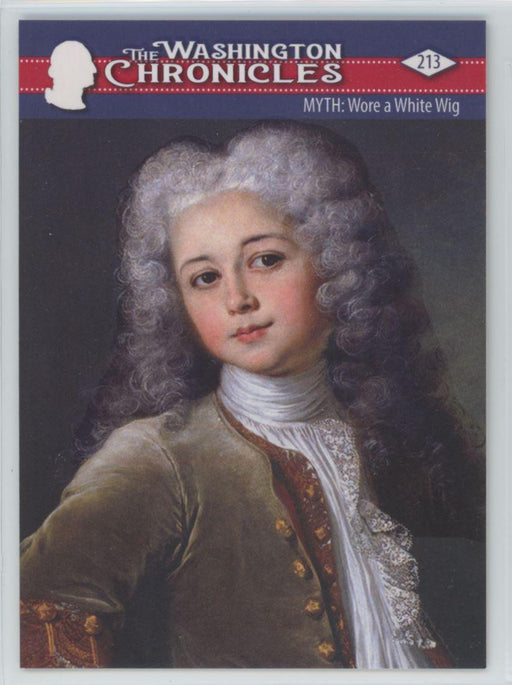 MYTH: Wore a White Wig 2022 The Washington Chronicles # 213 - Collectible Craze America