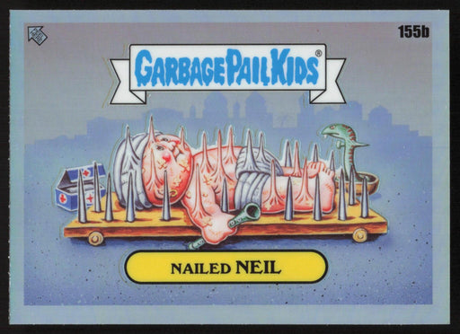 Nailed NEIL 2021 Topps Chrome Garbage Pail Kids Original Series 4 # 155B Refractor - Collectible Craze America